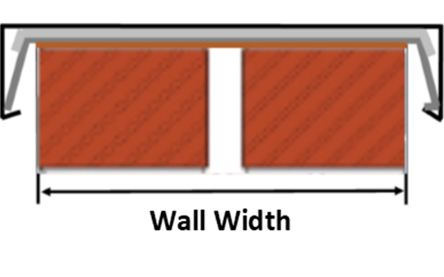Wall Width 140mm