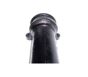 SL20/3FT- 2'' (50mm) Heritage Cast Iron LCC Soil Pipe 3FT (0.9m) Length, Bitumen Black Finish  