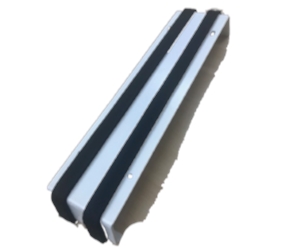 WW3640/UC/PPC - 640mm Wall Width Coping, Union Clip & comes with EPDM Tape - PPC Finish