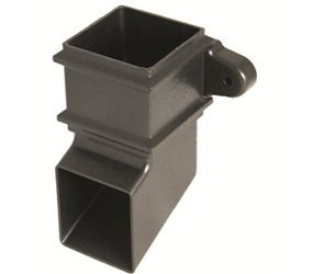 RBS4 -  UPVC 'Cast Iron Style' 65mm Square Eared Shoe