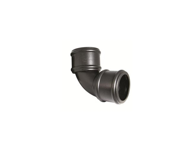 SP561/CI - UPVC 'Cast Iron Style' 110mm Soil Pipe 92.5 Deg Bend  Double Socket