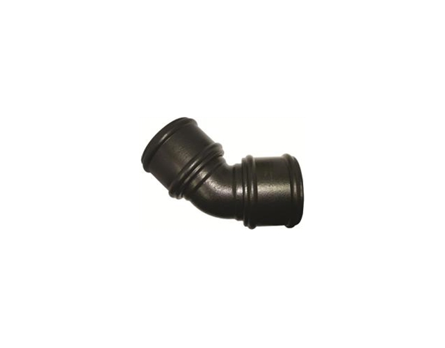 SP563/CI - UPVC 'Cast Iron Style' 110mm Soil Pipe 135 Deg Bend  Double Socket