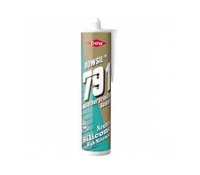 SS991561 - Black Dow Corning Silicone Sealant - 310ml (For Gutter Gutter Joint)