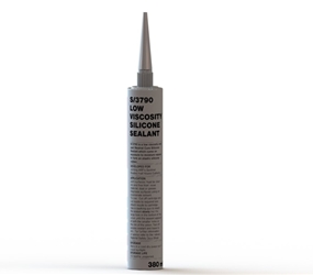 SS3790 - Black Low Viscosity Silicone Sealant - 380ml BLACK ONLY