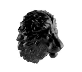 LION/HEAD/PPC - Motif for Flat Faced Hoppers - Supplied Loose or attched to Hopper - PPC Finish