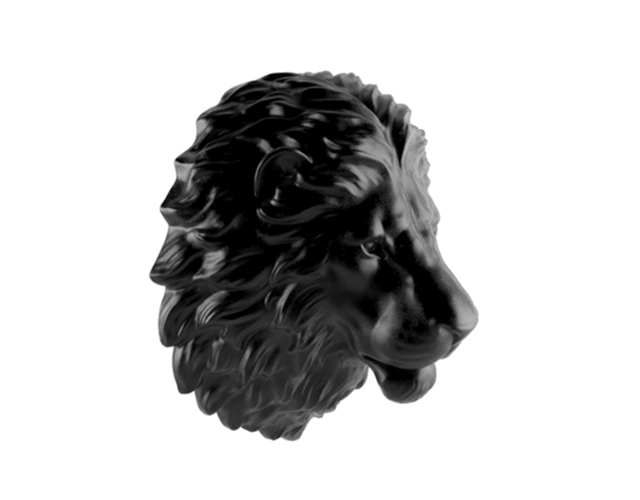 LION/HEAD/PPC - Motif for Flat Faced Hoppers - Supplied Loose or attched to Hopper - PPC Finish